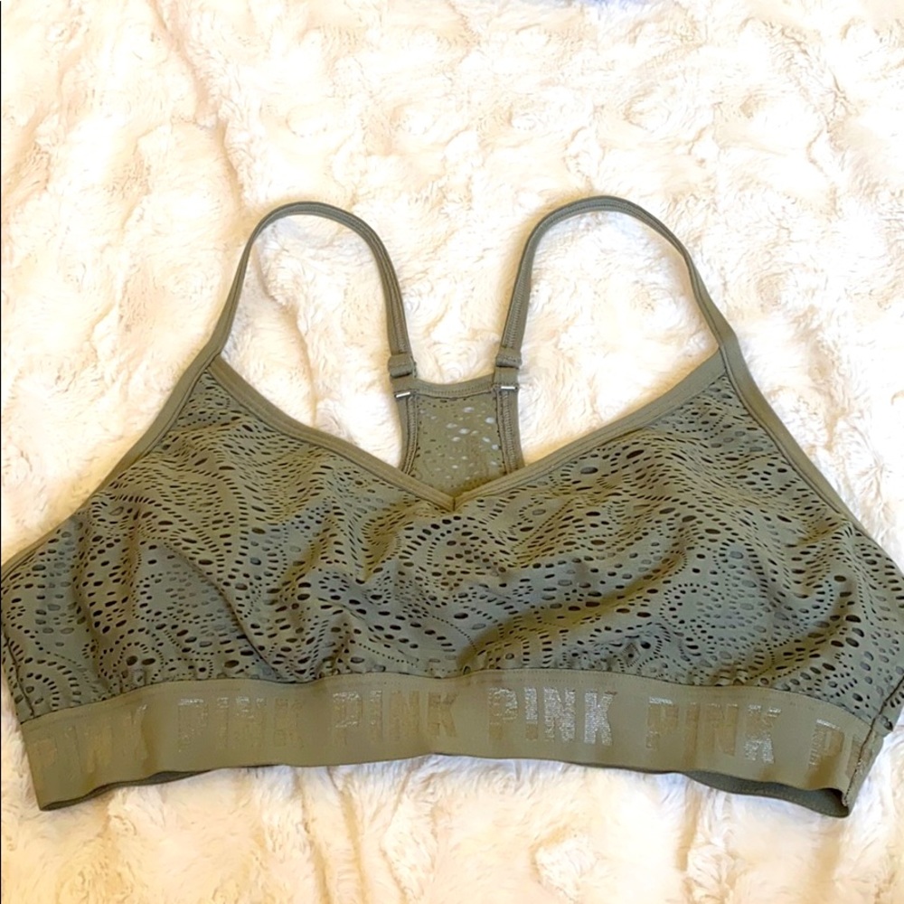 Pink Lightly Lined Bralette